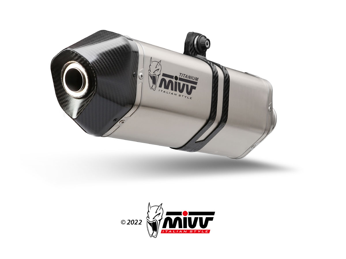 MIVV  MIVV - KTM 1290 SUPER ADVENTURE / R / S / T (SLIP-ON ACERO INOX)
