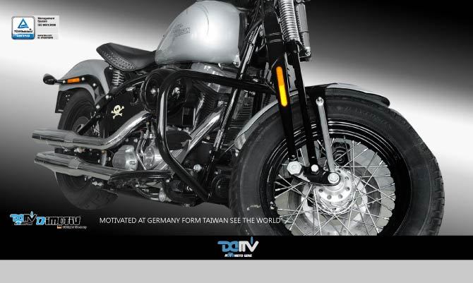Dimotiv Protector de Motor Harley Davidson DI-EG-HD-01-C