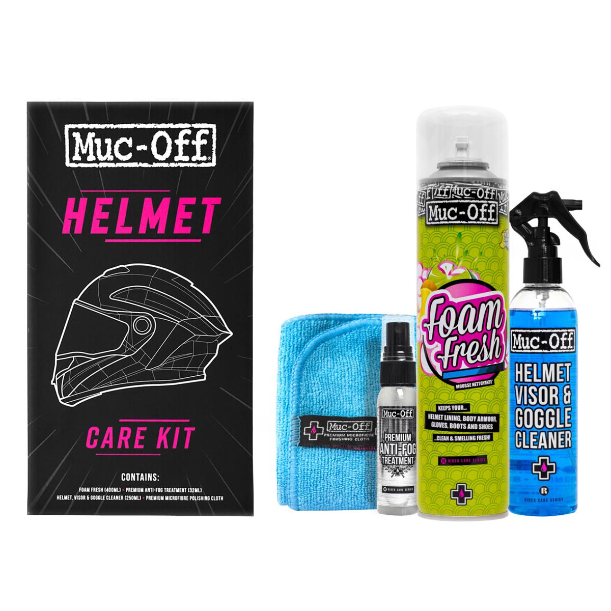 Muc-Off Kit de Cuidado para el Casco - Helmet Care Kit