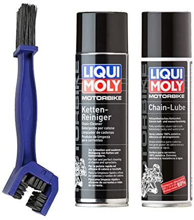 Liqui-Moly Kit Limpiador y lubricante cadena Liqui-Moly - ¡GRATIS Cepillo cadena!