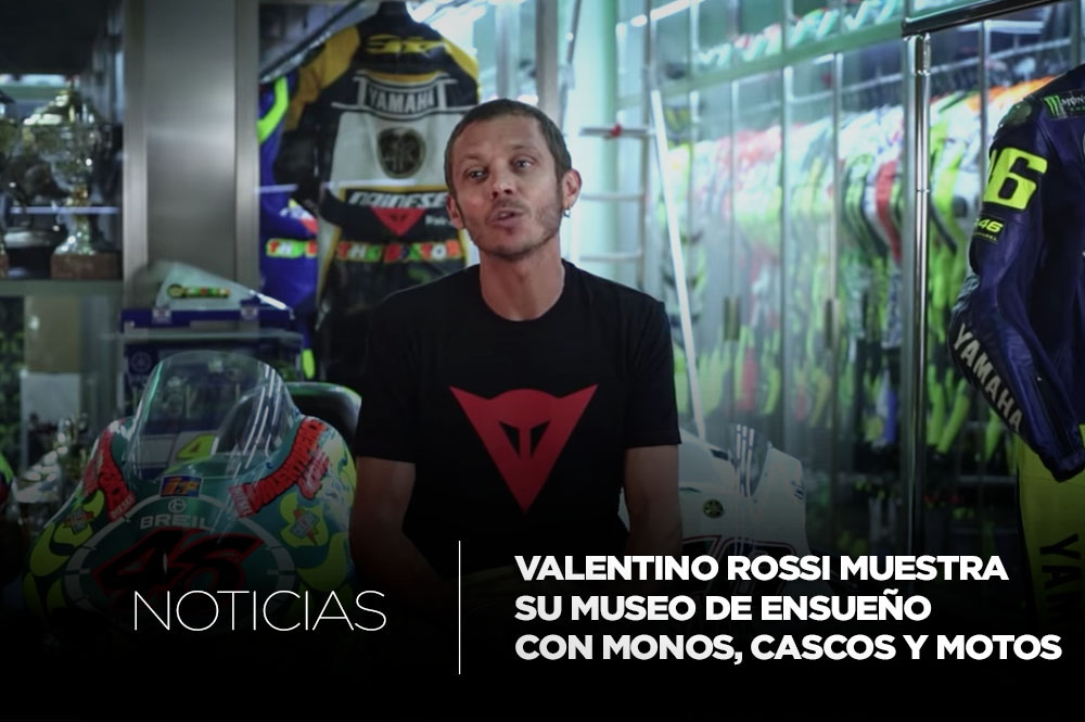 Valentino Rossi muestra su habitación secreta